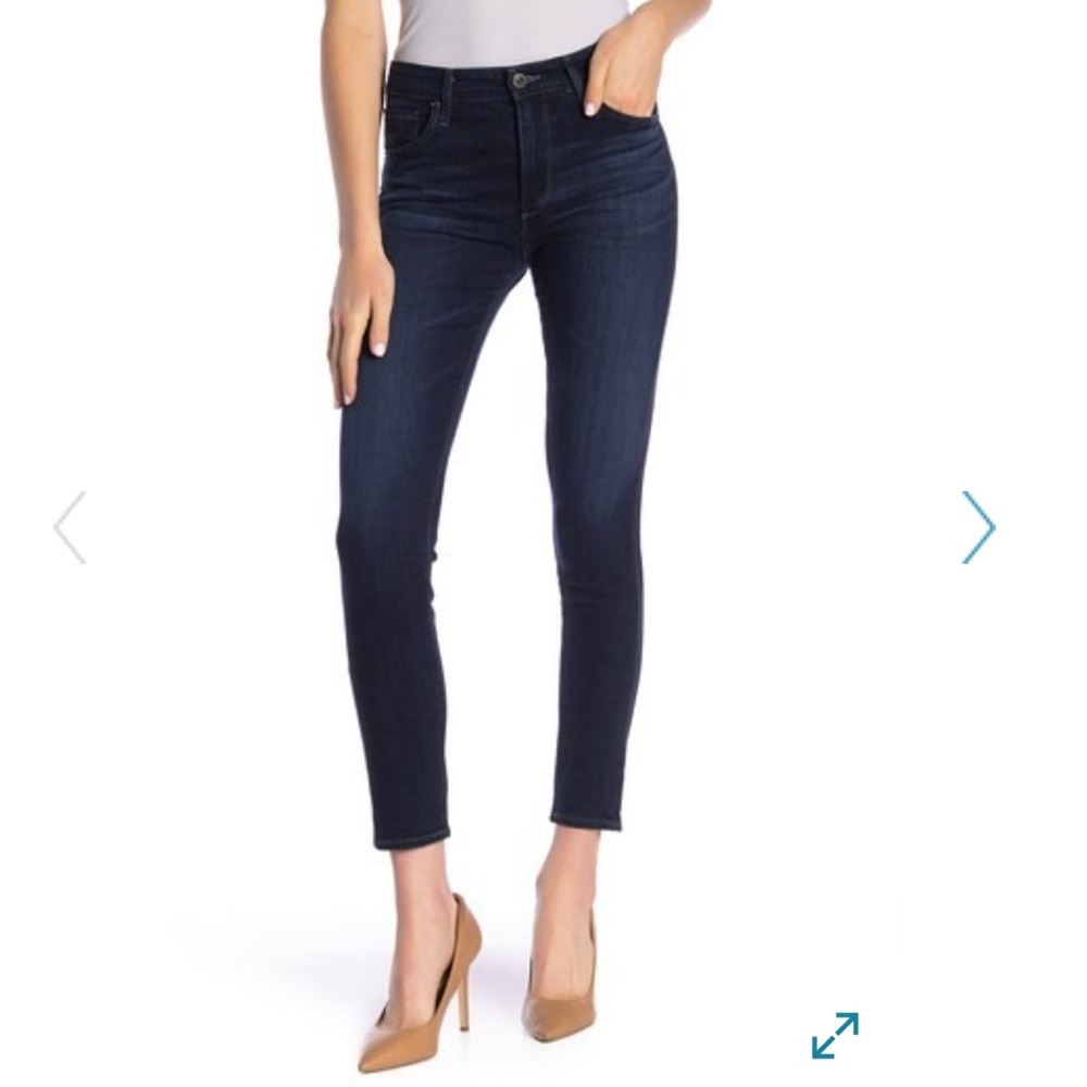 Free People stretch skinny ankle jeans